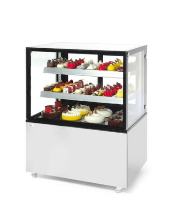 Arktic Koelvitrine | 300L | RVS/Zwart | 0°C/+6°C | Geforceer, Ophalen of Verzenden, Nieuw