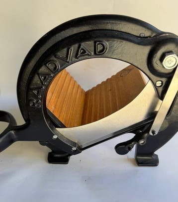 Raadvad - Ove Larsen - Broodsnijmachine - 294 - Metaal, Hout
