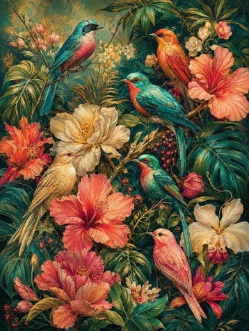 Shayer - Songs the Garden Never Forgot - XL - 60x80cm - 1/1