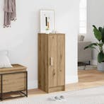 vidaXL Schoenenkast 32x35x92 cm bewerkt hout oud houtkleurig, Verzenden, Nieuw