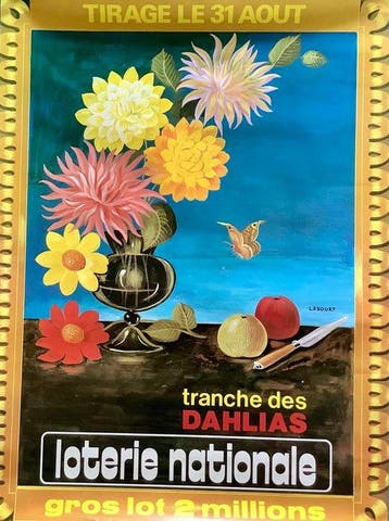 Lesourt - Loterie Nationale - Tranche des Dahlias - Jaren