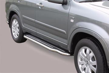 Side Bars | geschikt voor Honda | CR-V 04-07 5d suv. | RVS r, Verzenden