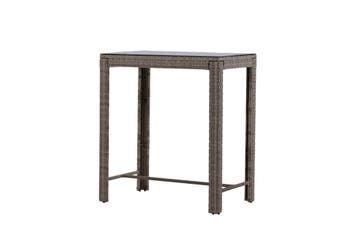 Bartafel Noud - Grijs Wicker – 100 x 60 cm - The Outsider, Verzenden, Nieuw