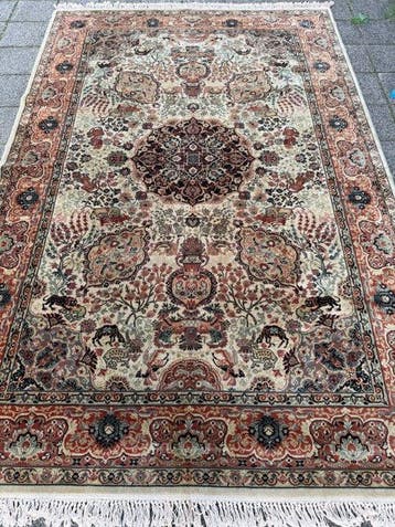 Kashmar tapijt - gereinigd - wol - Tapijt - 296 cm - 196 cm, Nieuw
