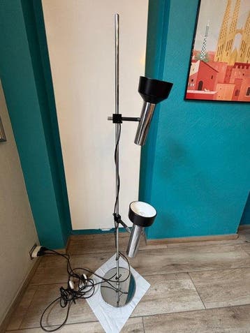 Kolom vloerlamp - Metaal - Staande lamp Space Age L401
