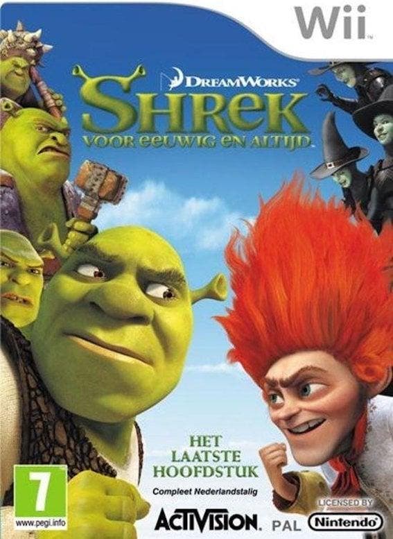 Shrek voor Eeuwig en Altijd (Wii Games), Spelcomputers en Games, Games | Nintendo Wii, Zo goed als nieuw, Ophalen of Verzenden