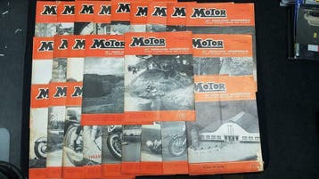 Het Nederlands Motorweekblad 'MOTOR' jaargang 1958, Verzenden, Gelezen, Algemeen