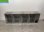 RVS Gamko Barkoeling 4 Glazen Klapdeuren 254,5 cm 230V, Zakelijke goederen, Ophalen of Verzenden, Gebruikt