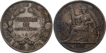 Piastre 1907 A Franzoesisch Indochina, Verzenden