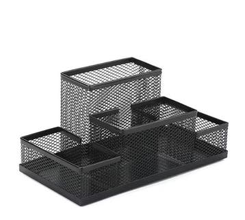 Zwarte Mesh Bureau Organizer Pennenhouder Kantoor Bureau, Verzenden, Nieuw