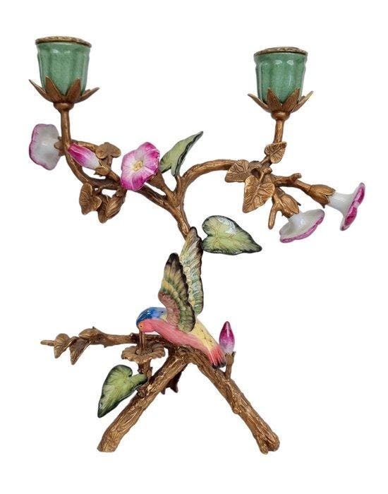 Kaarsenhouder - Brons, Porselein, Antiek en Kunst, Curiosa en Brocante