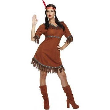 Indianen jurk Pocahontas, Verzenden, Nieuw, Feestartikel