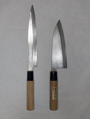 Keukenmes - Staal, Hout - Japan - Traditionele Japanse