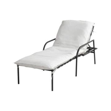 Hartman Jeremy ligbed zwart - Ligbedd, Tuin en Terras, Ligbedden, Nieuw