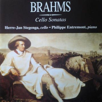 cd - Herre-Jan Stegenga - Philippe Entremont â Brahms C., Verzenden, Zo goed als nieuw
