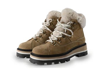Blasz Veterboots in maat 38 Beige, Kleding | Dames, Schoenen, Verzenden, Beige, Overige typen, Zo goed als nieuw