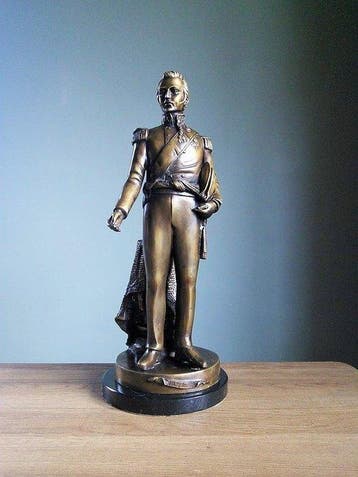 René Charles Massé (1855–1913) - sculptuur, “WATERLOO” - 45, Antiek en Kunst
