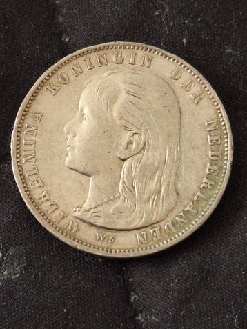 Nederland. Wilhelmina. 1 Gulden 1892 (Zonder minimumprijs)