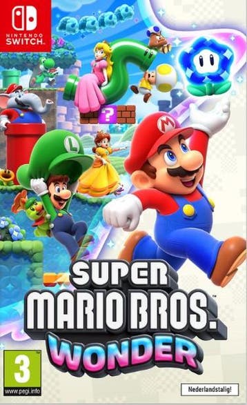 Super Mario Bros Wonder [Nintendo Switch], Spelcomputers en Games, Games | Overige, Ophalen of Verzenden, Zo goed als nieuw
