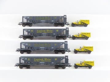 Märklin H0 - Museum 2000 - Modeltrein goederenwagonset (4) -, Nieuw