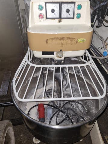 Veiling Kemper spiraalkneder 75KG, Gebruikt, Bakkerij en Slagerij