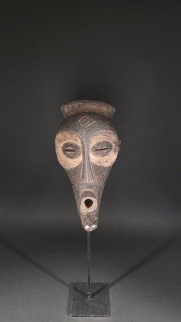 Houten masker - Lwalwa - DR Congo (Zonder minimumprijs), Antiek en Kunst