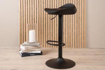 Counter Barkruk - 60 cm - Luuk - Zwart - Jörn, Verzenden, Nieuw