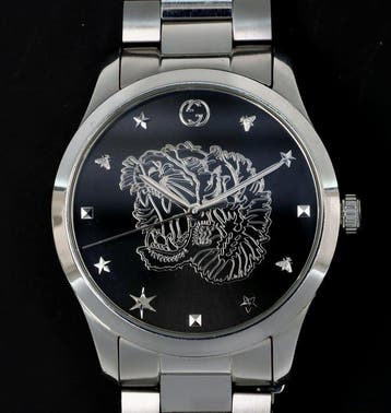 Gucci - tiger motif - Zonder minimumprijs - 126.4 - Heren -, Nieuw