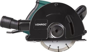 2dekans | VONROC Muurfrees – max. 29 mm Sleufbreedte – 1700, Doe-het-zelf en Verbouw, Ophalen of Verzenden, Zo goed als nieuw