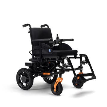 Vermeiren Verso Electrische rolstoel - Zwart/Oranje, Ophalen of Verzenden, Nieuw