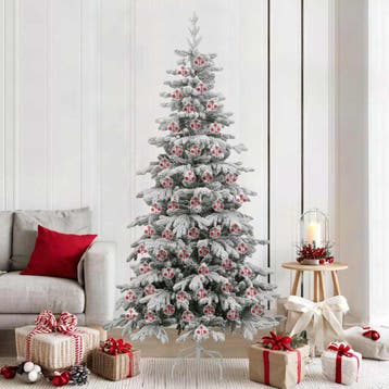 vidaXL Kerstbal Set 100 pcs Doorzichtig Ø 8 cm, Verzenden, Nieuw