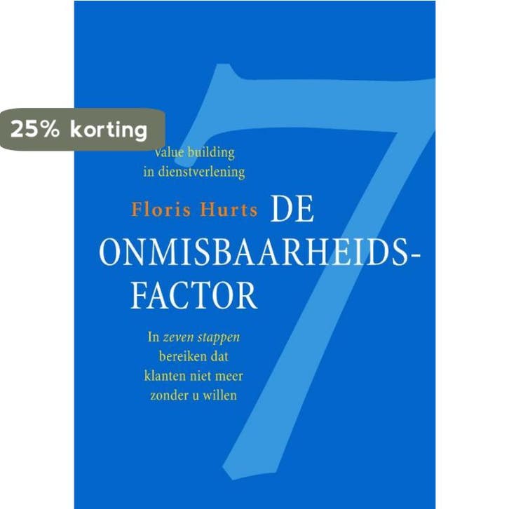 De onmisbaarheidsfactor - Floris E. Hurts 9789058711762, Boeken, Economie, Management en Marketing, Zo goed als nieuw, Verzenden