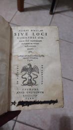Flores Bibliae Sive Loci Communes omnium - 1566, Antiek en Kunst