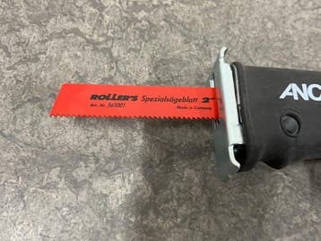Veiling - Rollers reciprozaag Fox ANC VE 1050W 230V, Doe-het-zelf en Verbouw, Gebruikt