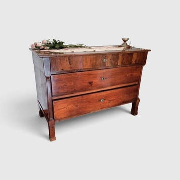 Commode - Walnoot - Cassettone Impero