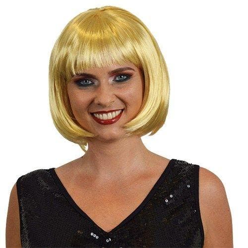 Bobline Pruik blond, Hobby en Vrije tijd, Feestartikelen, Feestartikel, Nieuw, Verzenden