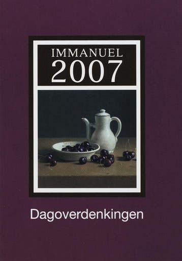 IMMANUEL 2007 DAGOVERDENKINGEN 9789072572653 Auteur, Verzenden, Gelezen, Auteur