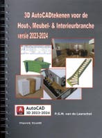 3D AutoCADtekenen voor de Hout Meubel en Inter 9789492518156, Boeken, Zo goed als nieuw