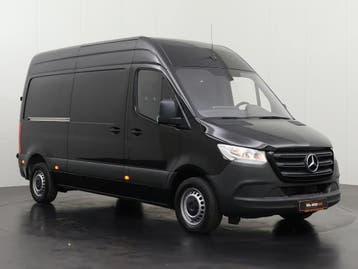 Mercedes-Benz Sprinter 314CDI Bestelbus 2020 L2 H2 Diesel, Euro 6, Zwart, Mercedes-Benz, Nieuw