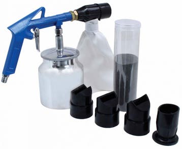 Zandstraalpistool Set 850 Ml - Zandstraalset Op Lucht - Zand, Ophalen of Verzenden, Nieuw