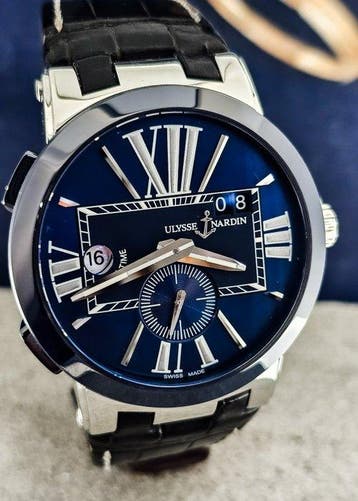 Ulysse Nardin - Executive Dual Time - 243-00 - Heren -, Nieuw