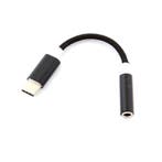 USB-C adapter - naar mini jack - Zwart, Ophalen of Verzenden, Nieuw