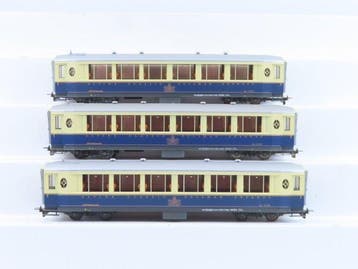Bemo H0m - 7272 120 - Modeltrein personenwagonset (1) -, Nieuw