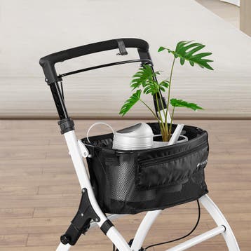 Veiling - Aluminium Rollator Active - Wit, Nieuw