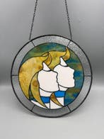 Glas-in-loodraam - 1970-1980 - Glas-in-lood hanger