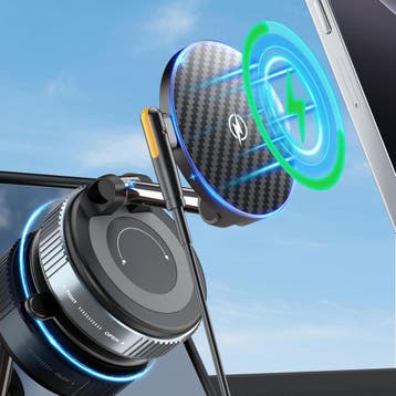 Telefoonhouder Auto Draadloos | Tweedekansje | OP=OP, Ophalen of Verzenden, Zo goed als nieuw, Auto