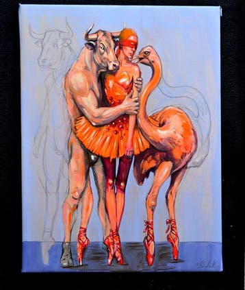 Marcin Pawlik - FASHION CREATORA (Hand-painted picture)