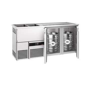GGM Gastro | Bierkoeling PREMIUM - 1950x700mm - 2 deuren |, Verzenden, Nieuw in verpakking