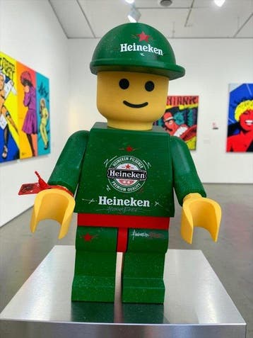 coca cola - Speelgoed figuur Figurine Lego XXL Heineken beer, Nieuw