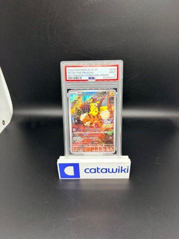 Pokémon - 1 Graded card - Detective Pikachu SV-P 098 PSA 9, Nieuw